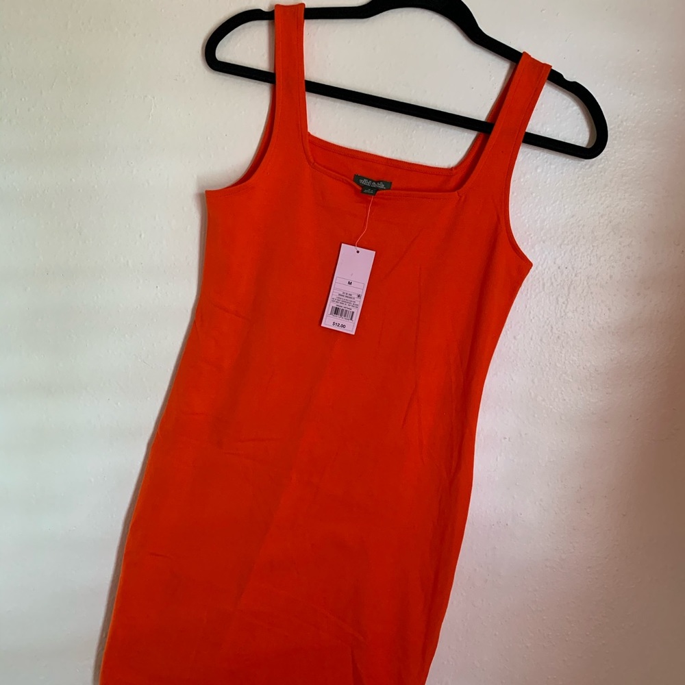 Wild Fable orange tank top NWT